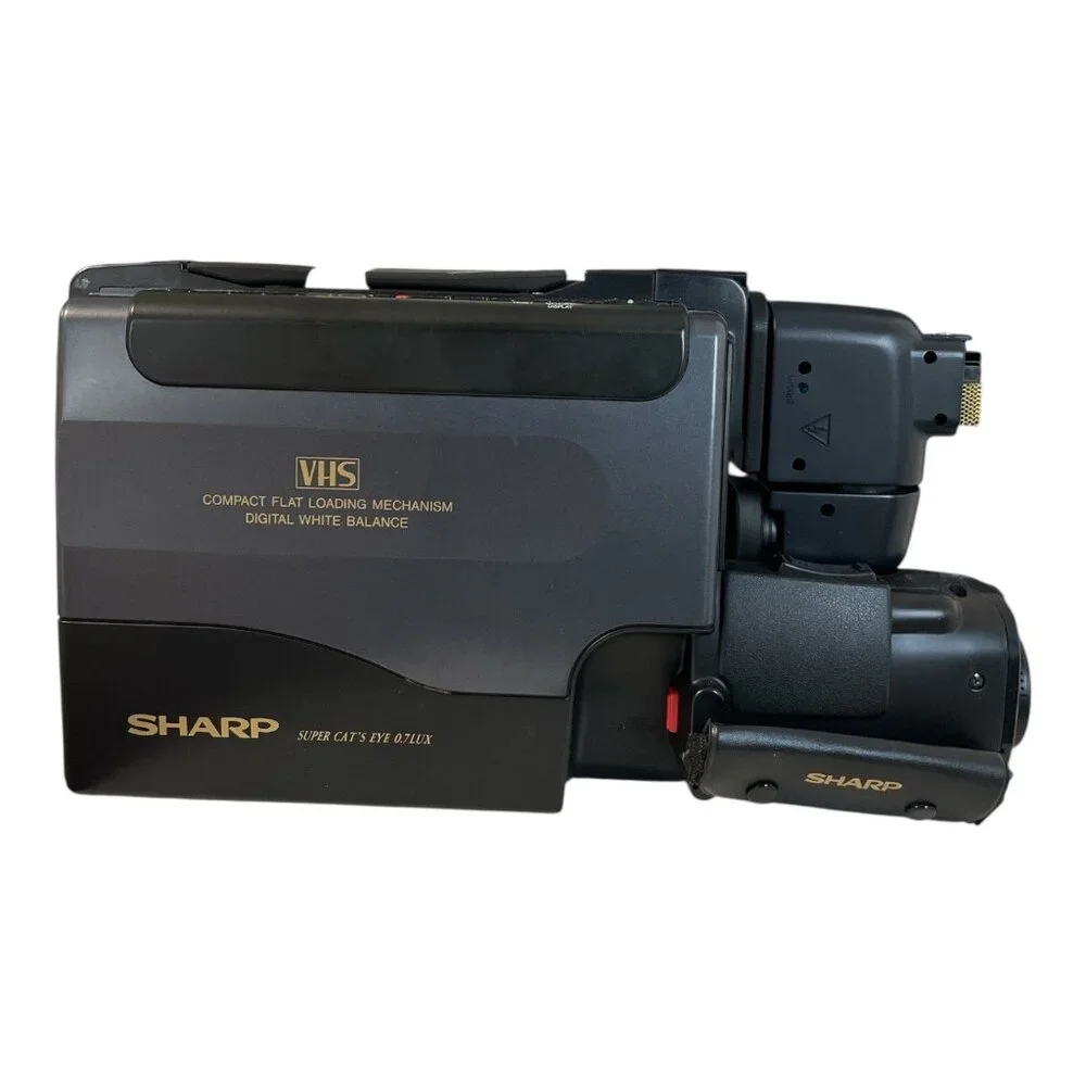 Sharp VL-L62U SlimCam Camcorder Bundle 1992 With Charger & Batteries Untested